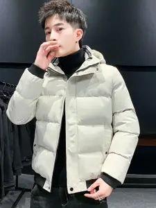 StyleCast x Revolte Men Hooded Open Front Jacket