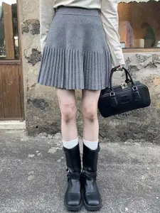 KPOP A-Line Above Knee Skirt