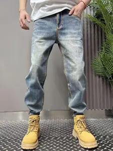 StyleCast Men Straight Fit Heavy Fade Jeans