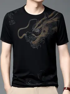 StyleCast Men Graphic Printed Round Neck T-shirt
