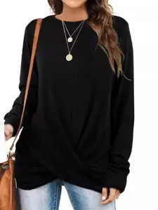 StyleCast Women Twisted Wrap Top