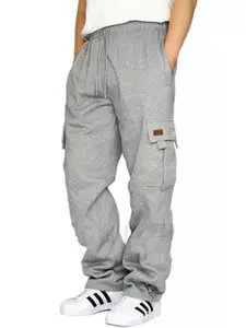 StyleCast x Revolte Men Loose Fit Easy Wash Cargos
