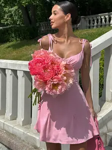 StyleCast x Revolte Women Solid A-Line Dress