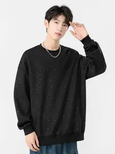 StyleCast x Revolte Men Round Neck Long Sleeves Sweatshirt