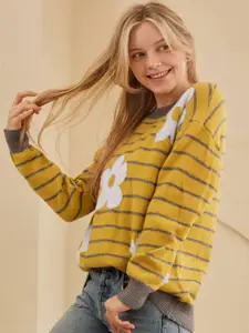 StyleCast Women Floral Printed Pullover