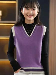 StyleCast Women Colourblocked Pullover