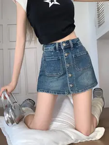 StyleCast Women A-Line Above Knee Skirts