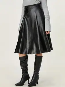 StyleCast x Revolte Women A-Line Midi Skirt