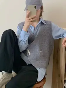 StyleCast Women Ribbed Woollen Crop