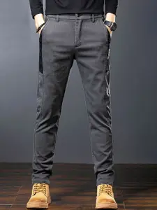 StyleCast x Revolte Men Skinny Fit Easy Wash Trousers