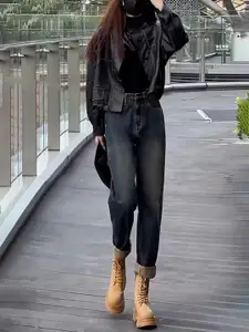 StyleCast Women High-Rise Light Fade Jeans