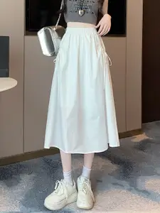 StyleCast Women Knee Length Flared Skirts