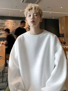 StyleCast x Revolte Men Solid Round Neck Cotton Pullover Sweatshirt