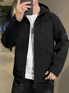 StyleCast x Revolte Men Hooded Tailored Jacket