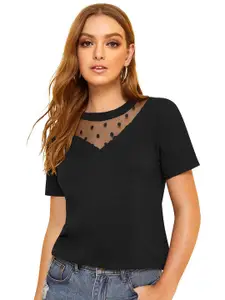 Fashion Care Women V-Neck Short Sleeves Top