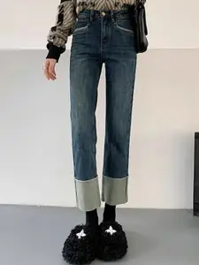 StyleCast Women Slim Fit High-Rise Jeans