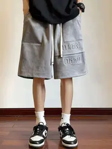 StyleCast Men Loose Fit Knee Length Solid Regular Shorts