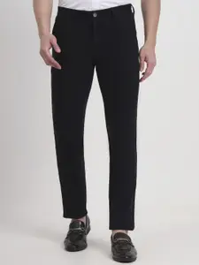 JADE BLUE Men Slim Fit Casual Cotton Regular Trousers