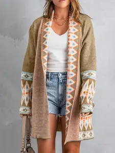 StyleCast Women Geometric Printed Longline