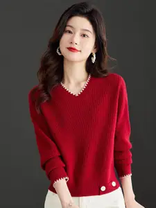 StyleCast Women Cable Knit Pullover Winter Sweater