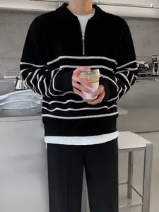 StyleCast x Revolte Men Striped Pullover