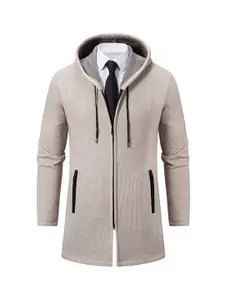 StyleCast x Revolte Men Longline Hooded Overcoat