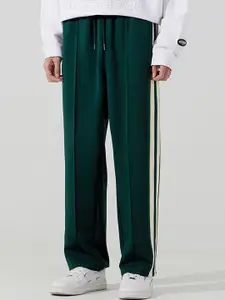 StyleCast x Revolte Men Straight Fit Pleated Joggers Trousers
