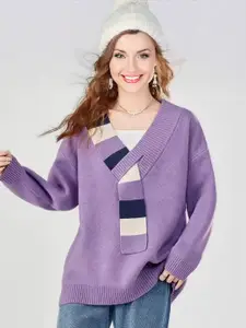 StyleCast Women V-Neck Sweater