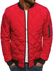 StyleCast x Revolte Men Mandarin Collar Outdoor Padded Jacket