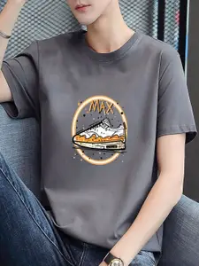 StyleCast Men Round Neck Cotton Printed T-shirt