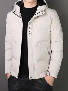 StyleCast x Revolte Men Mock Collar Puffer Jacket