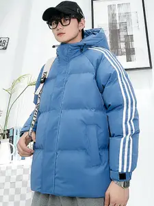 StyleCast x Revolte Men Mock Collar Puffer Jacket