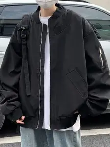 StyleCast x Revolte Men Outdoor Bomber Jacket