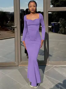 StyleCast x Revolte Women Bodycon Maxi Dress