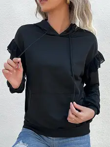 StyleCast Solid Hooded Top