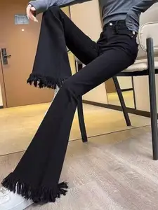 StyleCast Women Straight Fit High-Rise Denim Jeans