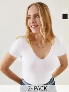 Olalook Women Pack Of-2 Cotton Top