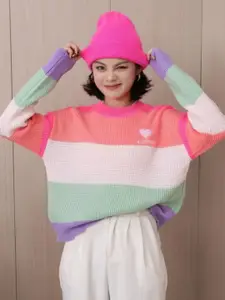 StyleCast Women Colourblocked Pullover