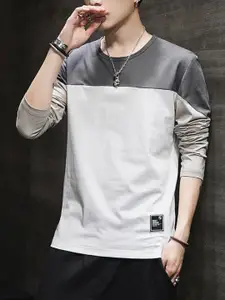 StyleCast x Revolte Men Colourblocked T-shirt