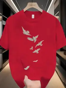 StyleCast Men Printed Pure Cotton T-shirt