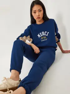 BIANCO LUCCI Pure Cotton T-shirt With Joggers Co-Ords