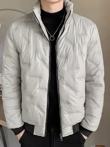 StyleCast x Revolte Men Stand Collar Tailored Jacket