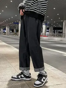 StyleCast Men Mid-Rise Relaxed Fit Stretchable Jeans