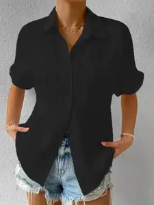 StyleCast Women Opaque Casual Shirt