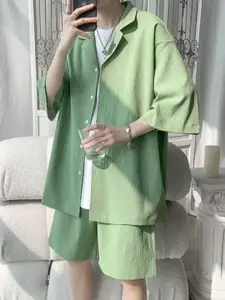 StyleCast Shirt Collar Shirt With Short