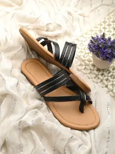 Killer Women Open Toe Flats