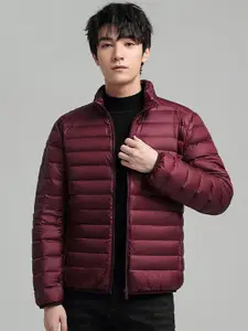 StyleCast x Revolte Men Mock Collar Puffer Jacket