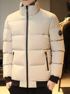 StyleCast x Revolte Men Mock Collar Puffer Jacket