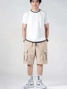 StyleCast Men Loose Fit Cargo Shorts