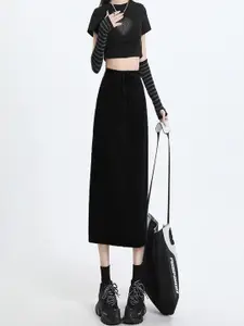 StyleCast x Revolte Women A-Line Midi Skirt